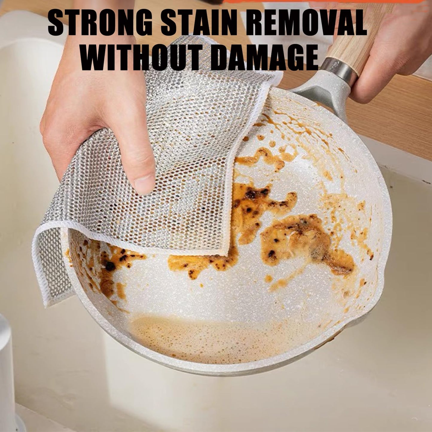 Non-Scratch Wire Dishcloth